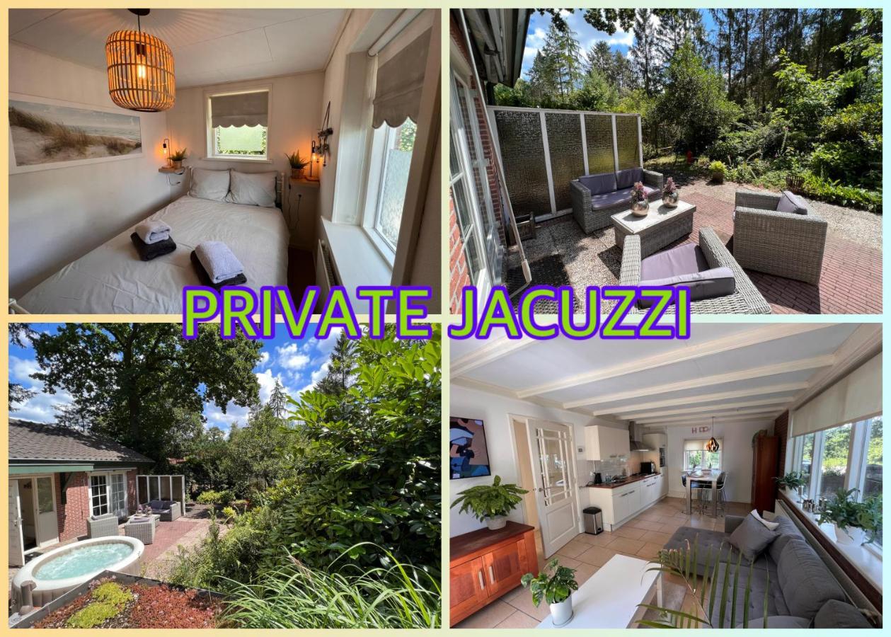 Appartement Free Standing Vacation House Garden, Private Jacuzzi, Veluwe Woods à Voorthuizen Extérieur photo